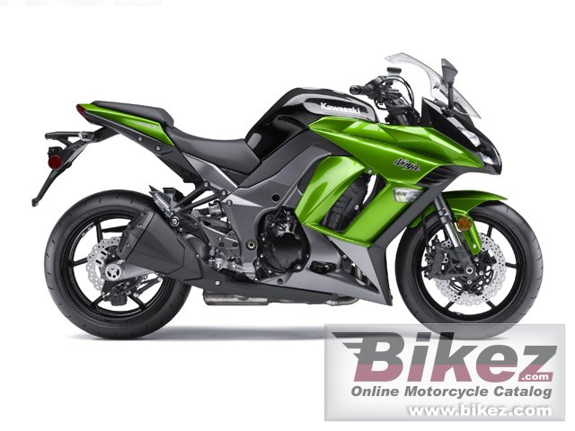 Big Kawasaki ninja 1000 abs picture and wallpaper from Bikez.com